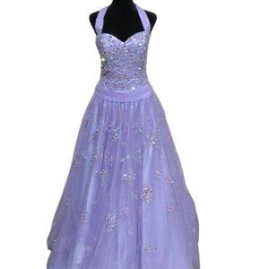 Studio 17 Gorgeous Prom wedding quince cotillion formal dress Lavender Purple